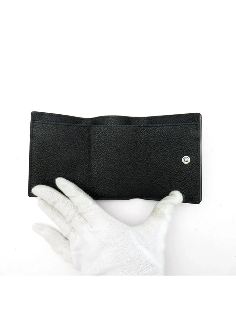 ★SOLD★ Saint Laurent Yves Tiny Wallet Calf Black - Picture 6 of 7